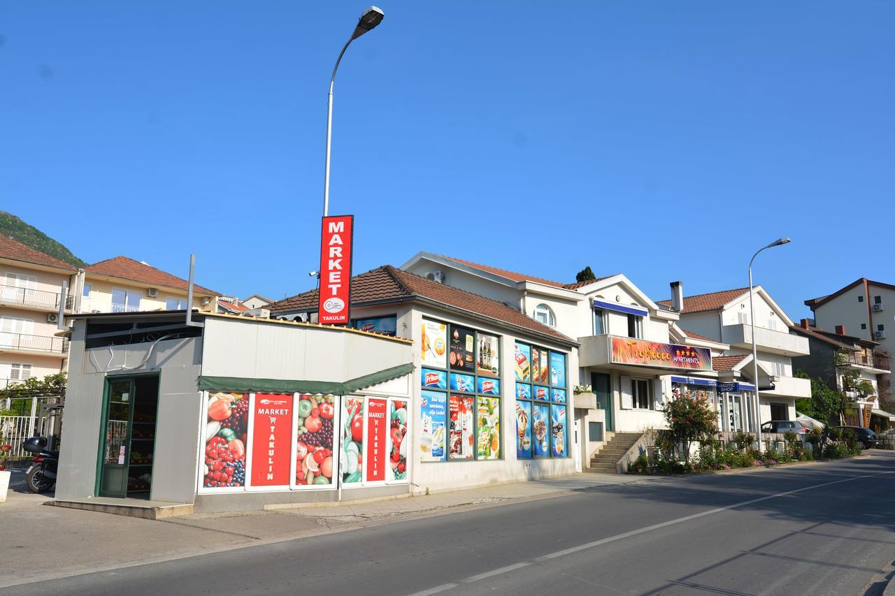 Tropicoco Apartments Tivat Bagian luar foto